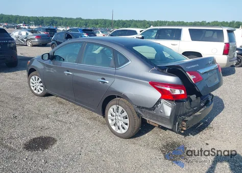 2018 Nissan Sentra S из США, поврежденный, VIN 3N1AB7AP6JY337673